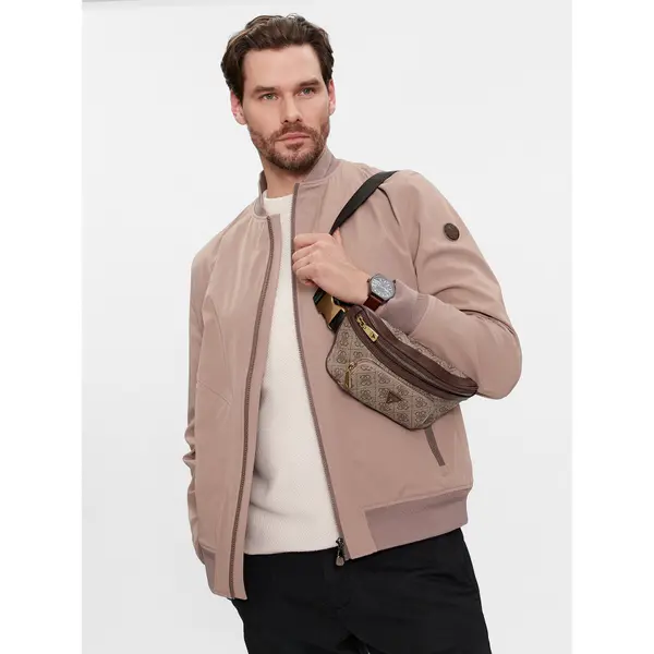 Guess Torbica oko struka﻿ Guess Vezzola Smart Mini Bags HMEVZL P3231 Bež
