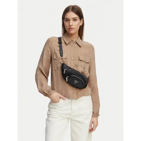 Guess Torbica oko struka﻿ Guess Wilder Travel TWDP7 452080 Crna