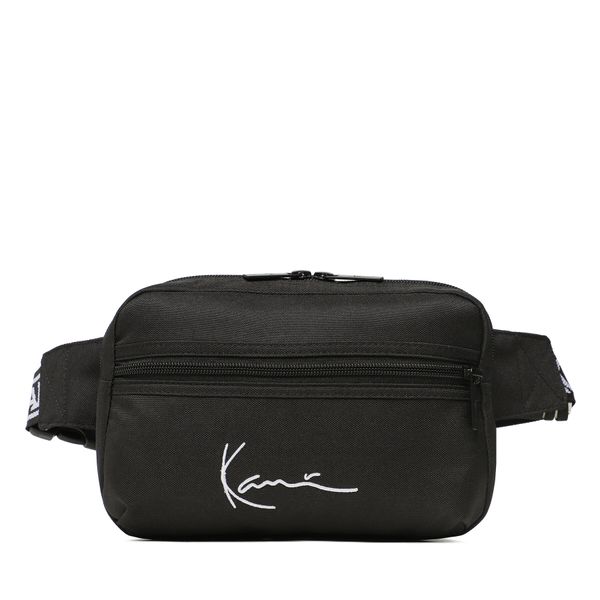 Karl Kani Torbica oko struka Karl Kani Signature Tape Hip Bag 4004907 Black/White