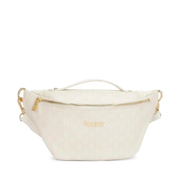 Kazar Torbica oko struka Kazar Midnight 57304-01-BB Złamana Biel