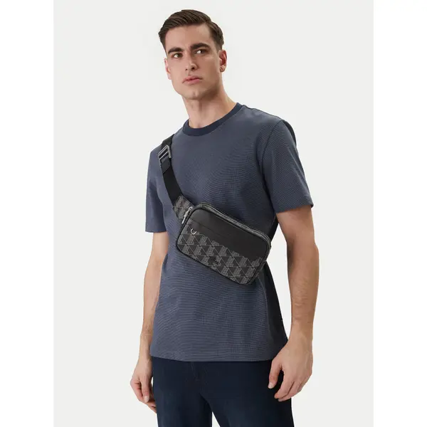 Lacoste Torbica oko struka﻿ Lacoste Body Bag NH4004LX Crna