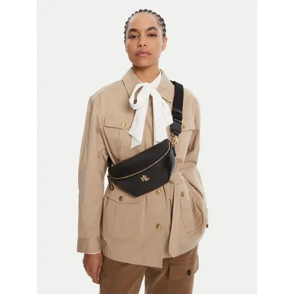 Lauren Ralph Lauren Torbica oko struka﻿ LAUREN RALPH LAUREN 431934832003 Crna
