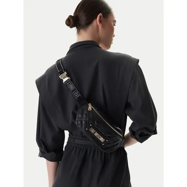 Love Moschino Torbica oko struka﻿ LOVE MOSCHINO JC4003PP1OLA0000 Crna