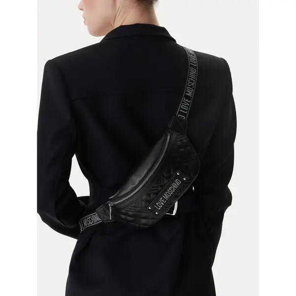 Love Moschino Torbica oko struka﻿ LOVE MOSCHINO JC4003PP1OLA000B Crna