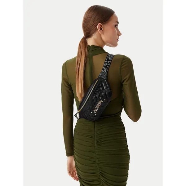 Love Moschino Torbica oko struka﻿ LOVE MOSCHINO JC4003PP1PLA0000 Crna