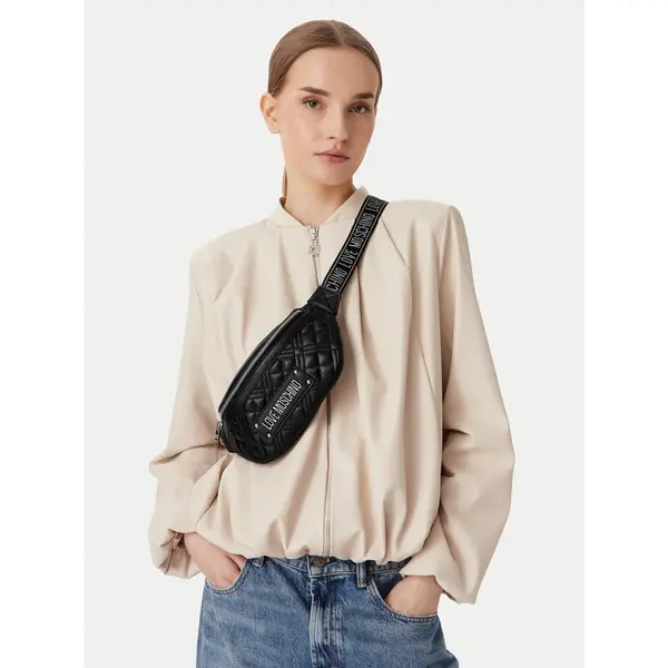 Love Moschino Torbica oko struka﻿ LOVE MOSCHINO JC4003PP1PLA000B Crna