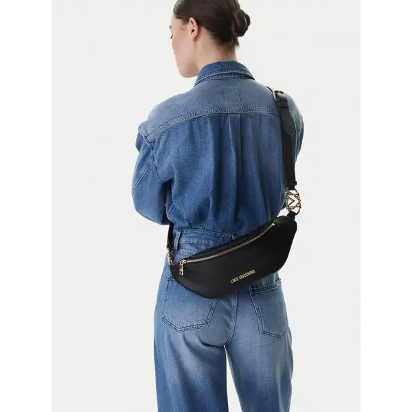 Love Moschino Torbica oko struka﻿ LOVE MOSCHINO JC4010PP1OLB0000 Crna