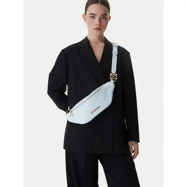 Love Moschino Torbica oko struka﻿ LOVE MOSCHINO JC4010PP1OLB0701 Svijetloplava