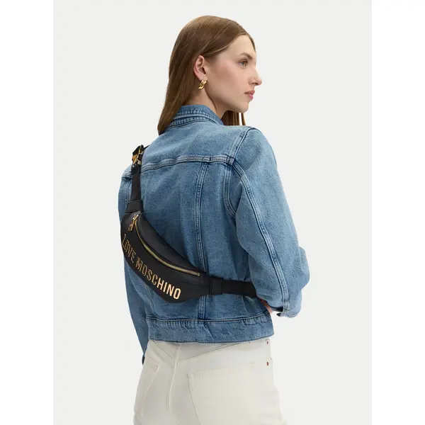 Love Moschino Torbica oko struka﻿ LOVE MOSCHINO JC4195PP0OKD0000 Crna