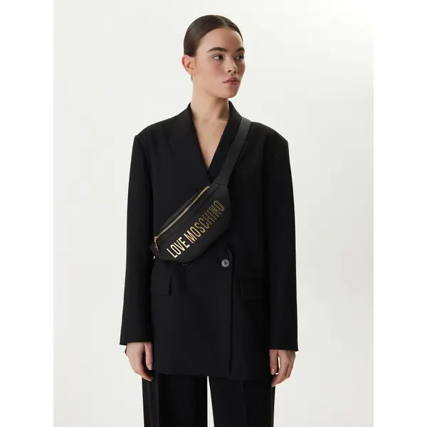 Love Moschino Torbica oko struka﻿ LOVE MOSCHINO JC4195PP1OKD0000 Crna