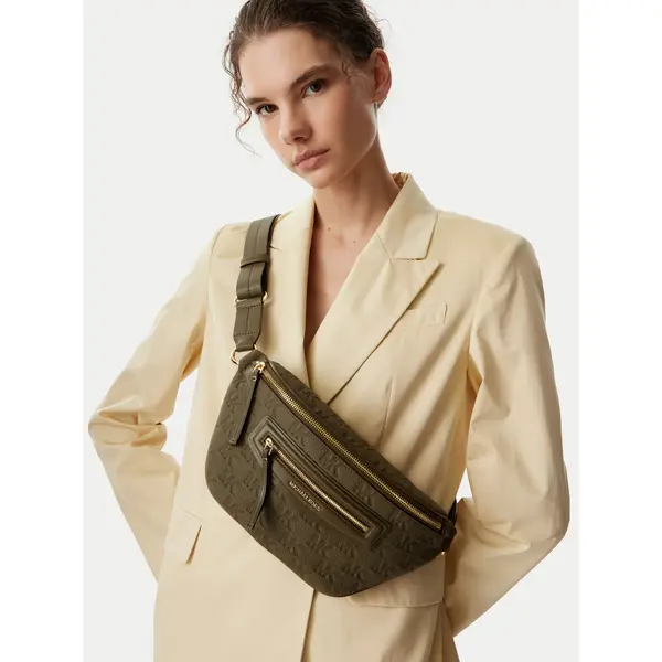 MICHAEL Michael Kors Torbica oko struka﻿ MICHAEL Michael Kors 30S6GTVM8L Smeđa
