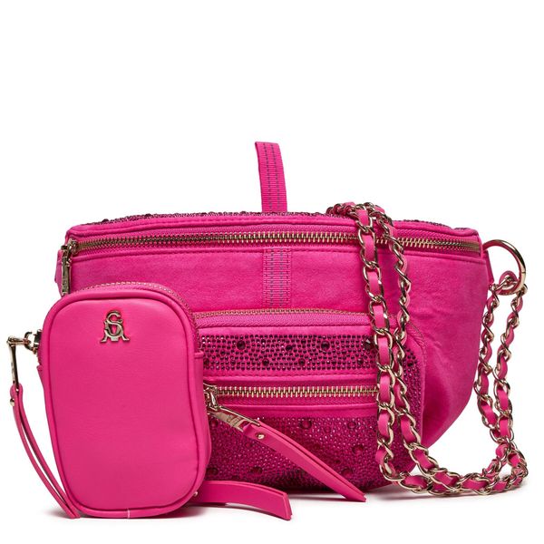 Steve Madden Torbica oko struka Steve Madden Bmaxima Crossbody SM13000640-02002-MAG Magenta