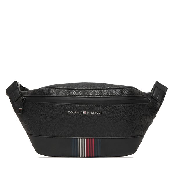 Tommy Hilfiger Torbica oko struka Tommy Hilfiger Transit Bumbag AM0AM12673 Crna