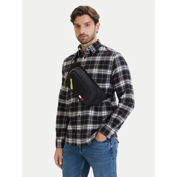 Tommy Jeans Torbica oko struka﻿ Tommy Jeans Tjm Daily Elevated Bumbag AM0AM14215 Crna