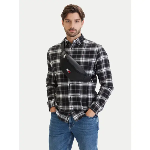 Tommy Jeans Torbica oko struka﻿ Tommy Jeans Tjm Ess Daily Pu Bumbag AM0AM14291 Crna
