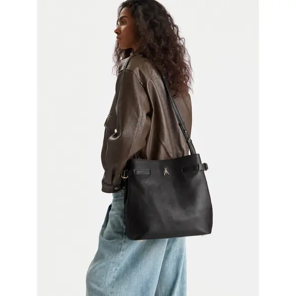 PATRIZIA PEPE Torbica Patrizia Pepe 2B0150/L162-K103 Crna