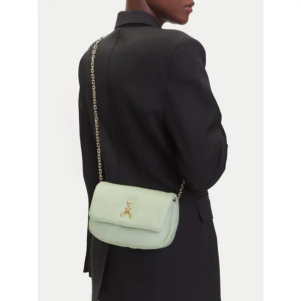 PATRIZIA PEPE Torbica Patrizia Pepe 8B0219/L113 Zelena