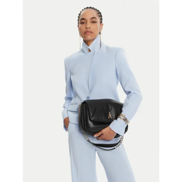 PATRIZIA PEPE Torbica Patrizia Pepe 8B0221/L113-K470 Crna