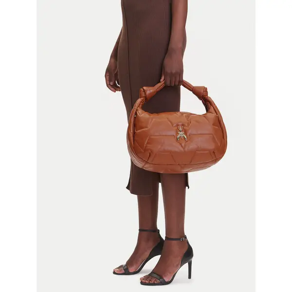 PATRIZIA PEPE Torbica Patrizia Pepe 8B0222/L006 Smeđa