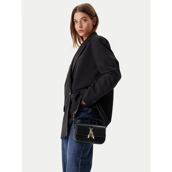 PATRIZIA PEPE Torbica Patrizia Pepe 8B0231 L061 Crna