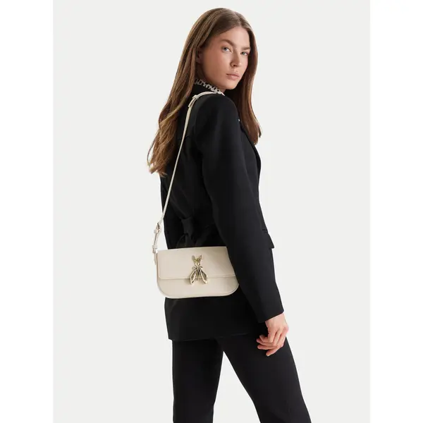 PATRIZIA PEPE Torbica Patrizia Pepe 8B0231/L061 Écru