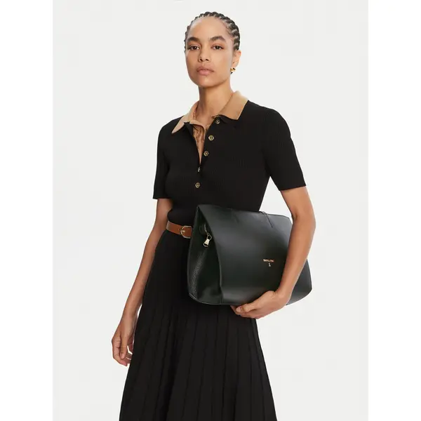 PATRIZIA PEPE Torbica Patrizia Pepe 8B0235/L001-K470 Crna