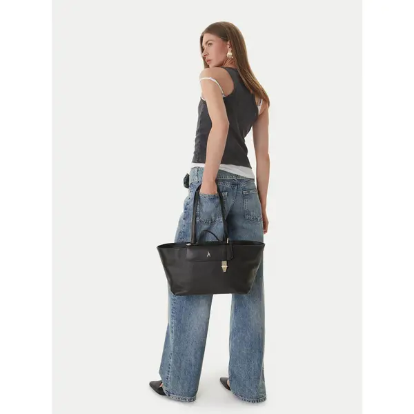 PATRIZIA PEPE Torbica Patrizia Pepe 8B0289/L178-K103 Crna
