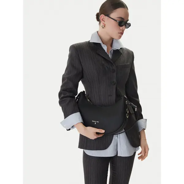 PATRIZIA PEPE Torbica Patrizia Pepe 8B0311/L001-K103 Crna