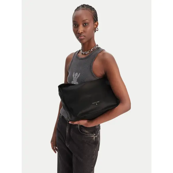 PATRIZIA PEPE Torbica Patrizia Pepe 8B0314/L177-K103 Crna