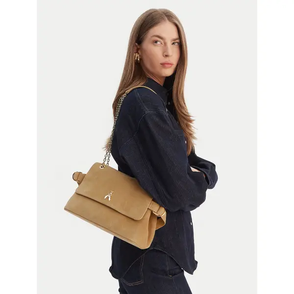 PATRIZIA PEPE Torbica Patrizia Pepe Borsa 8B0306/L152-B880 Bež