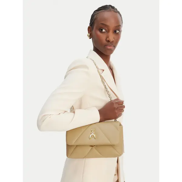 PATRIZIA PEPE Torbica Patrizia Pepe CB0084/L006-B862 Bež