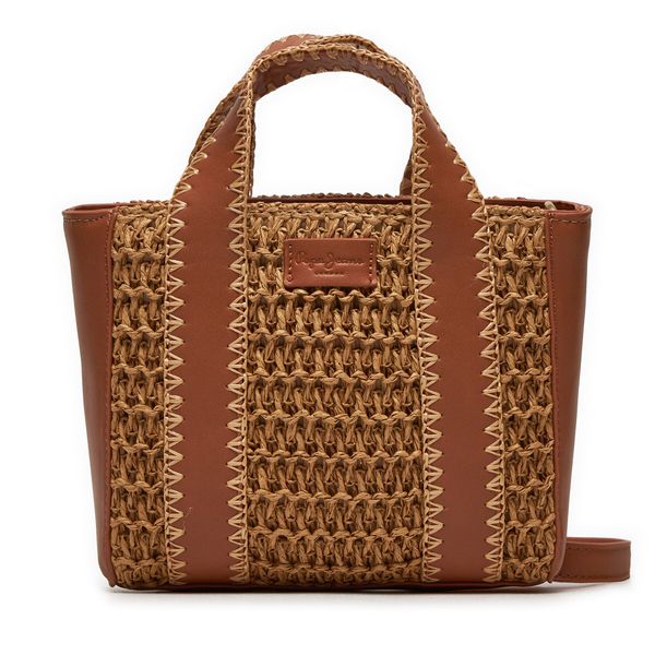 Pepe Jeans Torbica Pepe Jeans Elsie Quincy PL031524 Smeđa