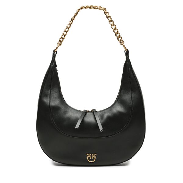 Pinko Torbica Pinko Brioche Hobo Classic 101526 A0QO Nero/Antique Gold Z99Q