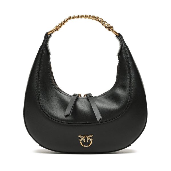 Pinko Torbica Pinko Broiche Hobo Mini AI 23-24 PLTT 101433 A0QO Black Z99Q