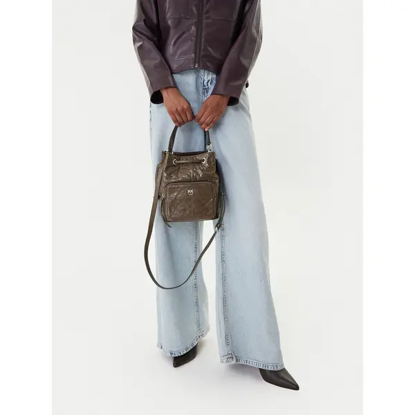 pinko Torbica PINKO Cargo Bucket Al 25-26 PLTT 105112 A2JC Smeđa