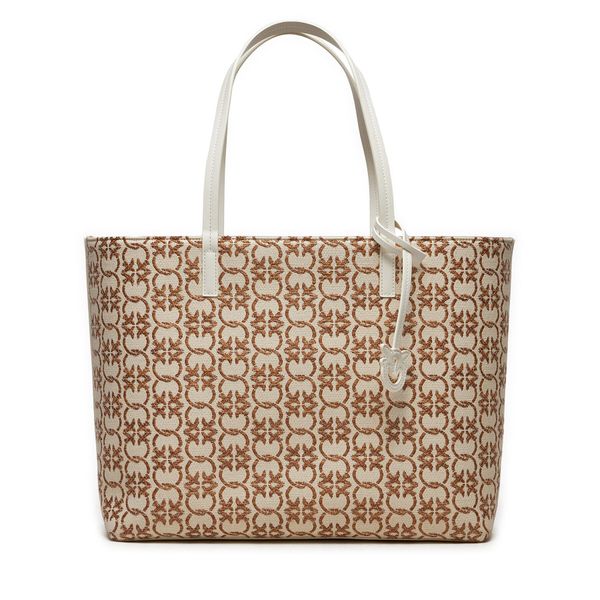 Pinko Torbica Pinko Carrie Shopper Big Logo PE 24 PLTT 102832 A1KU Šarena