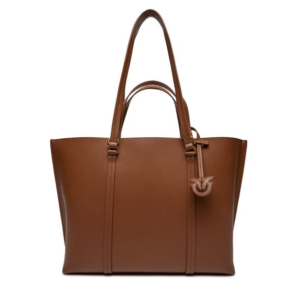 Pinko Torbica Pinko Carrie Shopper Big PE 24 PLTT 102832 A1LF Brown L17Q