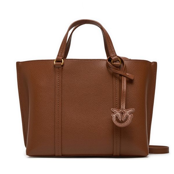 Pinko Torbica Pinko Carrie Shopper Classic . PE 24 PLTT 102833 A1LF Brown L17Q