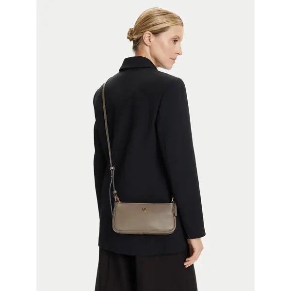pinko Torbica PINKO Half Moon Baguette Mini AI 25-26 PLTT 105069 A0QO Bež