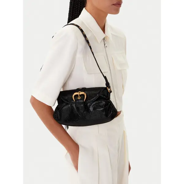 pinko Torbica PINKO Jolene Shoulder Mini PE 25 PLTT 102802 A27K Crna