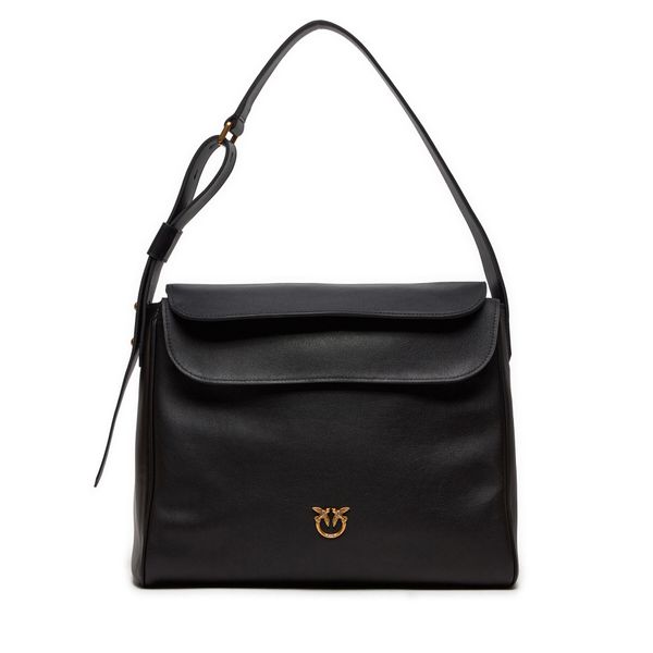 Pinko Torbica Pinko Leaf Hobo Big PE 24 PLTT 101705 A0QO Crna