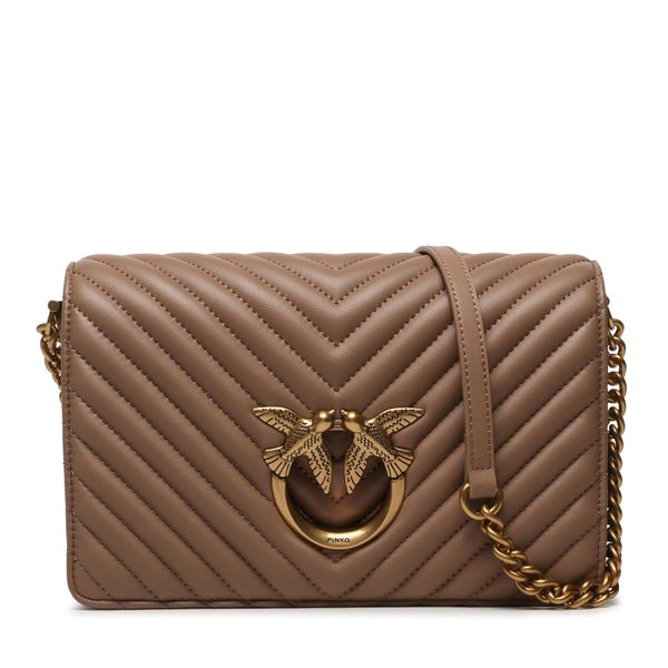 Pinko Torbica Pinko Love Click Classic AI 23-24 PLTT 100063 A0GK Beige D01Q