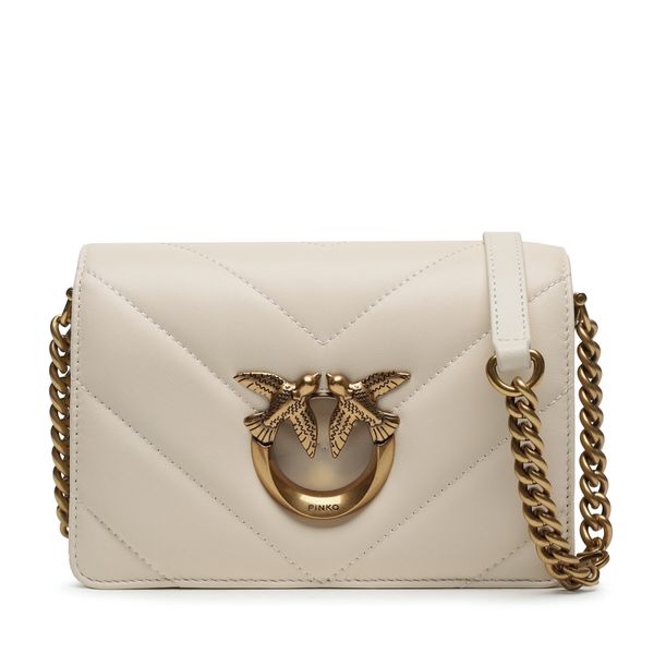 Pinko Torbica Pinko Love Click Mini AI 23-24 PLTT 100067 A136 White Z14Q