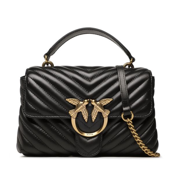 Pinko Torbica Pinko Love Lady Puff Mini Cl PE 23 PLTT 100044 A0GK Nero/Antique Gold Z99Q