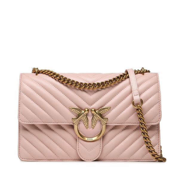 Pinko Torbica Pinko Love One Classic 100941 A0GK Cipria/Antique Gold 081Q