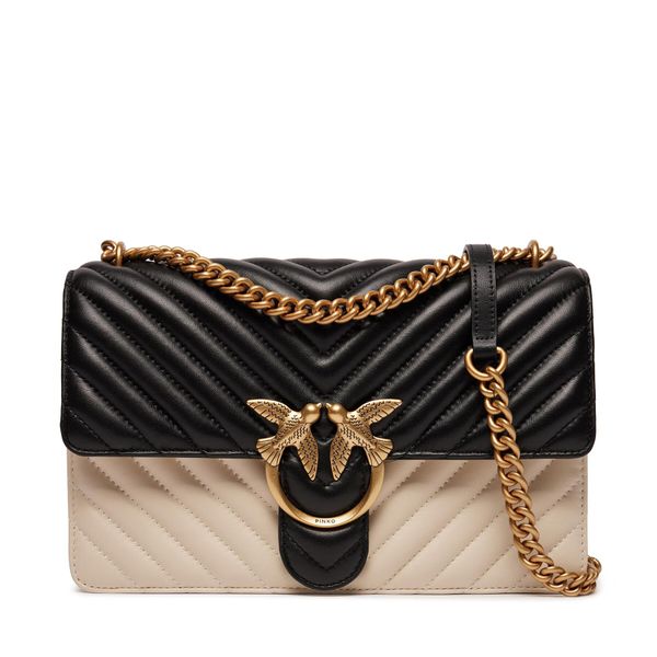 Pinko Torbica Pinko Love One Classic Cl PE 24 PLTT 100053 A1R3 Nero/Bianco ZZ2Q