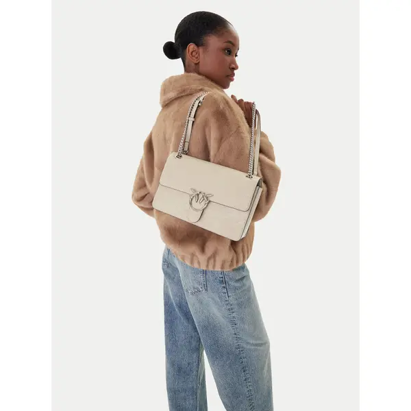 pinko Torbica PINKO Love One Light Classic AI 25-26 PLTT 106174 A2JC Bež