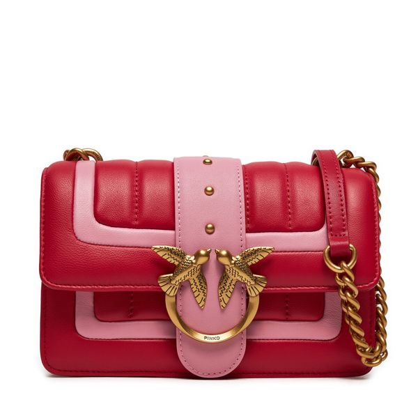 Pinko Torbica Pinko Love One Mini Cl Single Side PE 24 PLTT 102824 A1F1 Rosso/Rosa 4N4Q