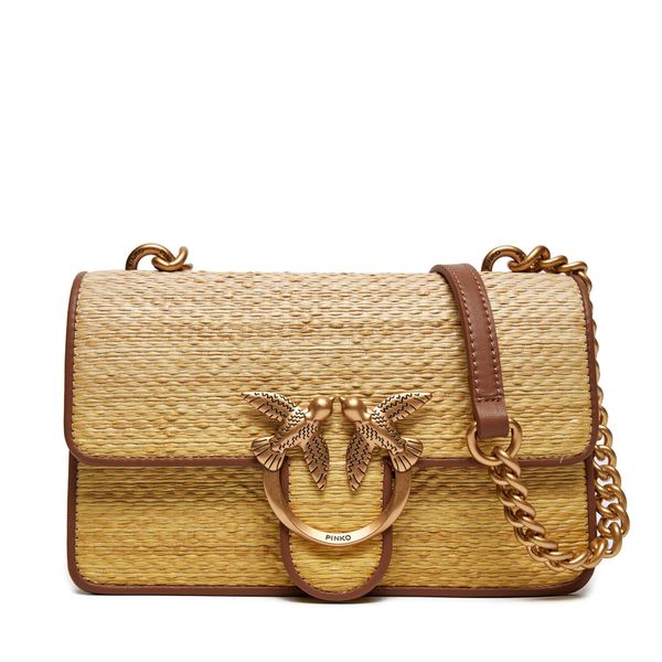 Pinko Torbica Pinko Love One Mini Light Cl PE 24 PLTT 103335 A1JA Giallo/Nat HC5Q