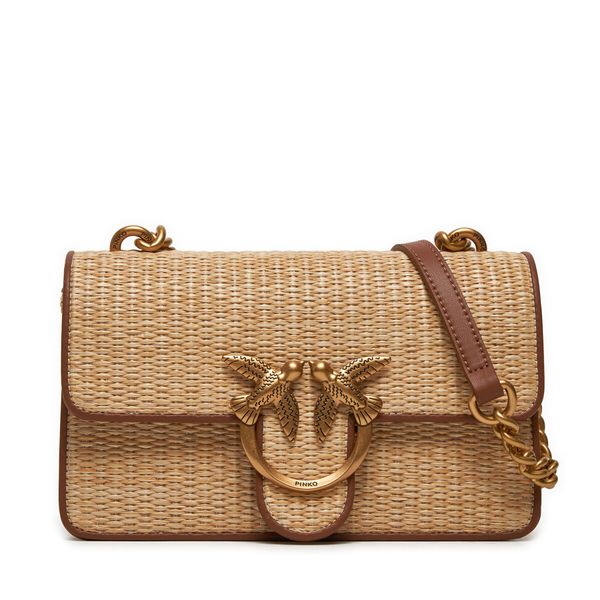 Pinko Torbica Pinko Love One Mini Light Cl PE 24 PLTT 103335 A1RQ Naturale/Cuoio LP4Q